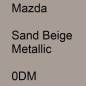 Preview: Mazda, Sand Beige Metallic, 0DM.